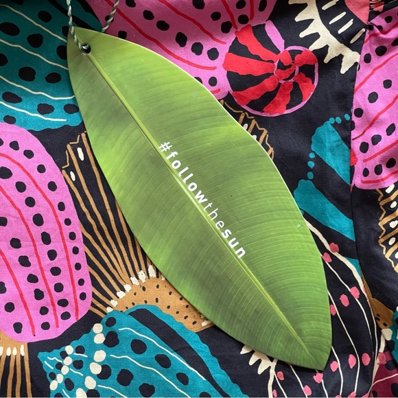 Farm Rio Shell Mix Long Cuff Blouse In Multi Size Medium New With Tags - Picture 8 of 13